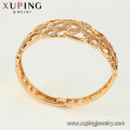 52157 xuping fashion good plated indian jewelry environmental copper bangle